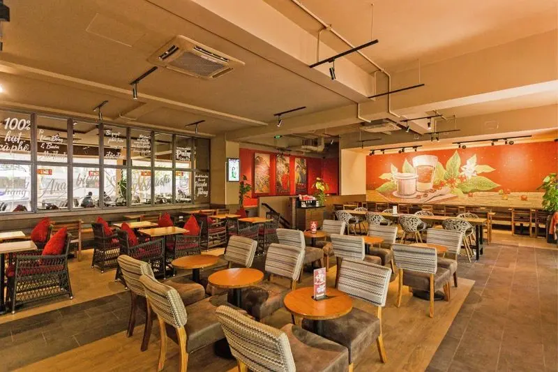 Chi tiết nội thất quán cafe