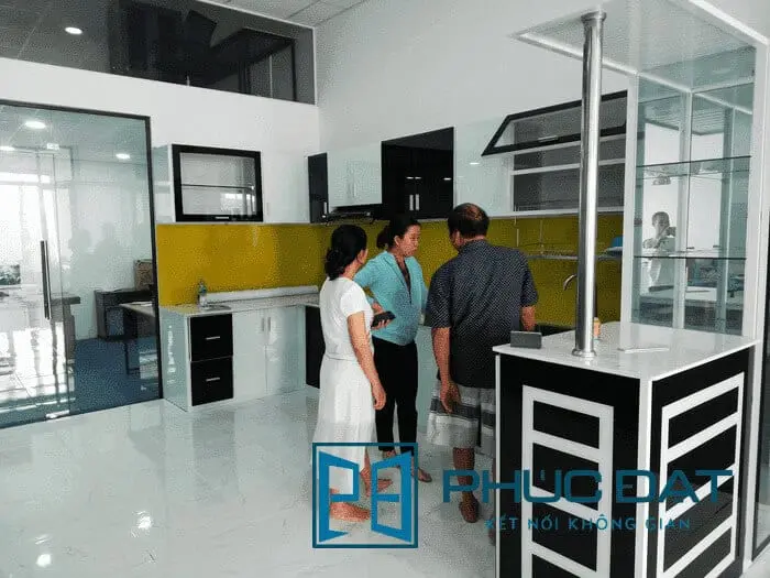 Mẫu quầy bar tích hợp