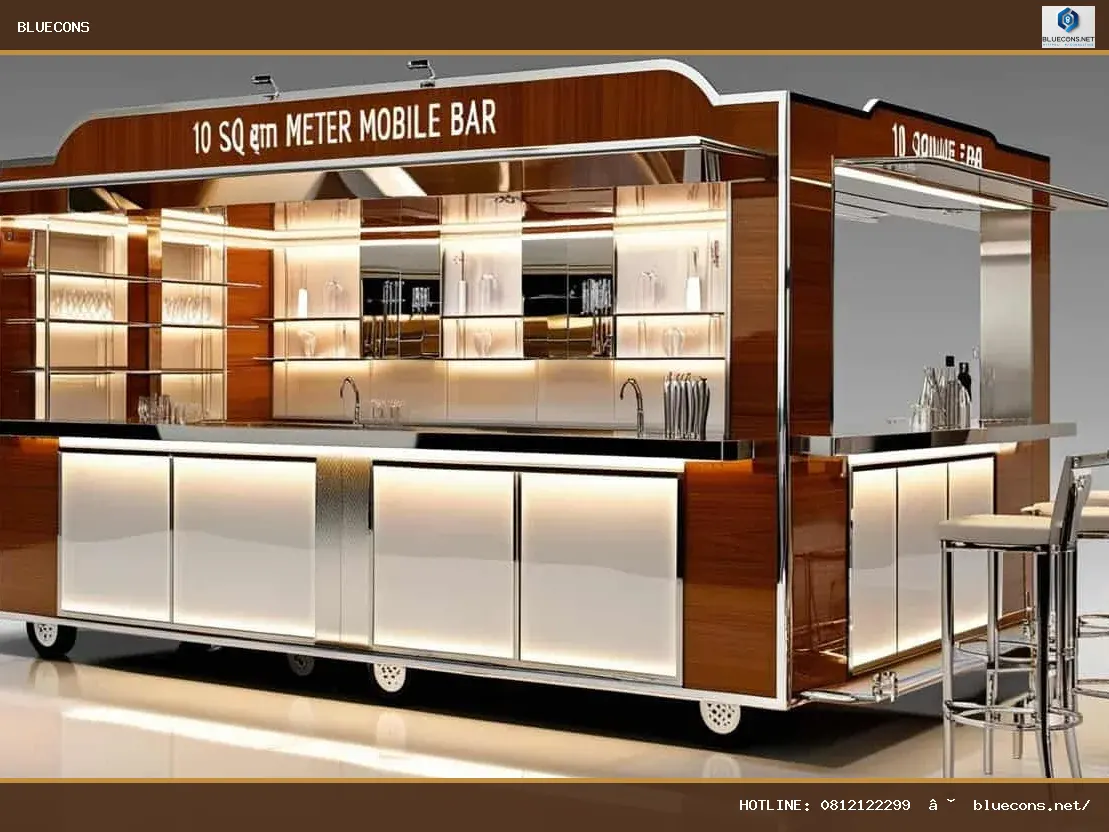 Quầy bar di động – hình ảnh Bluecons