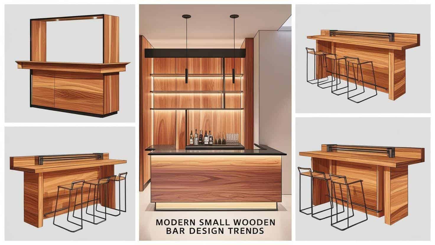 quầy bar gỗ đẹp hiện đại (7) Quầy Bar Gỗ đẹp Hiện đại (7)