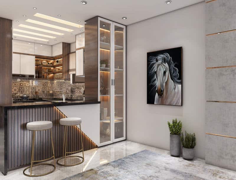 Mẫu quầy bar mini đẹp