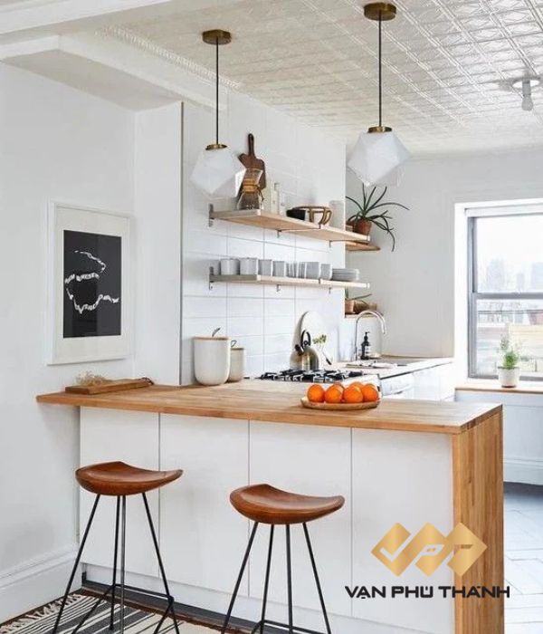Bàn ghế khu vực phục vụ đồ uống
