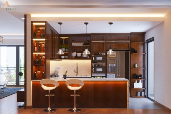 Mẫu quầy bar đẹp