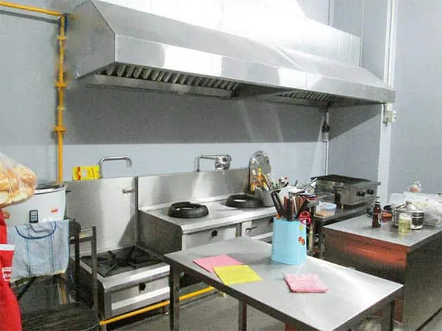 Thiết bị bếp cho quán ăn nhỏ