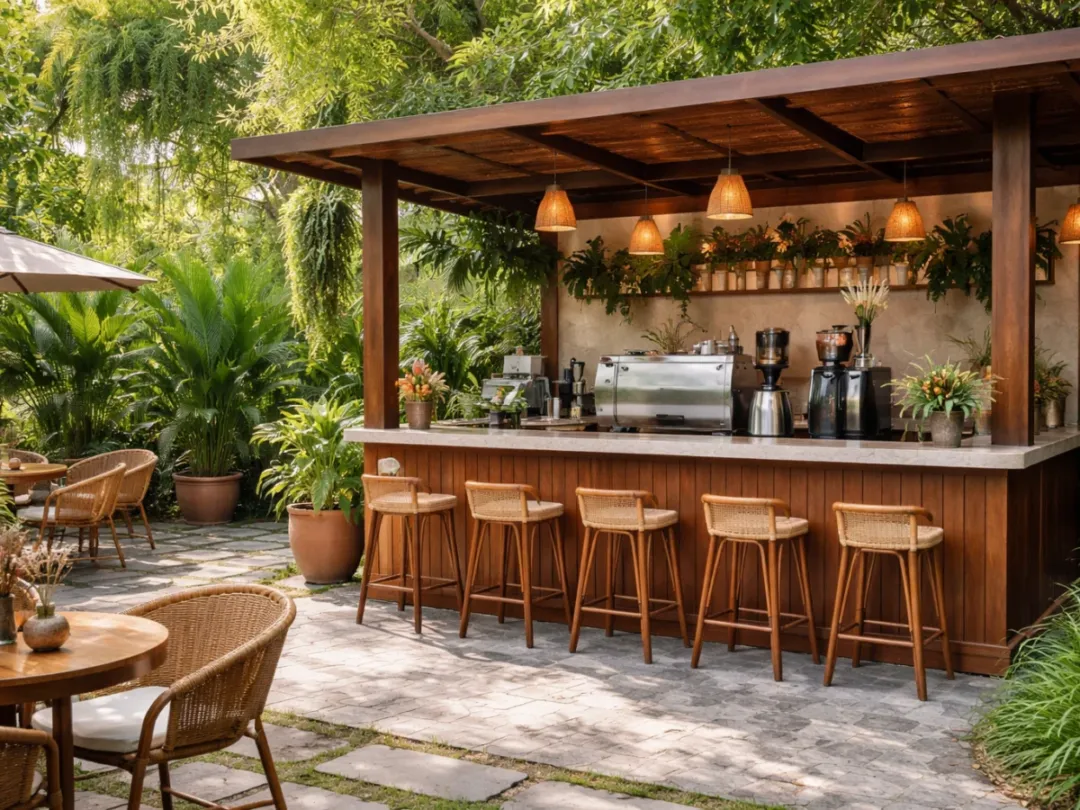 quầy cafe mang đi – hình ảnh Bluecons