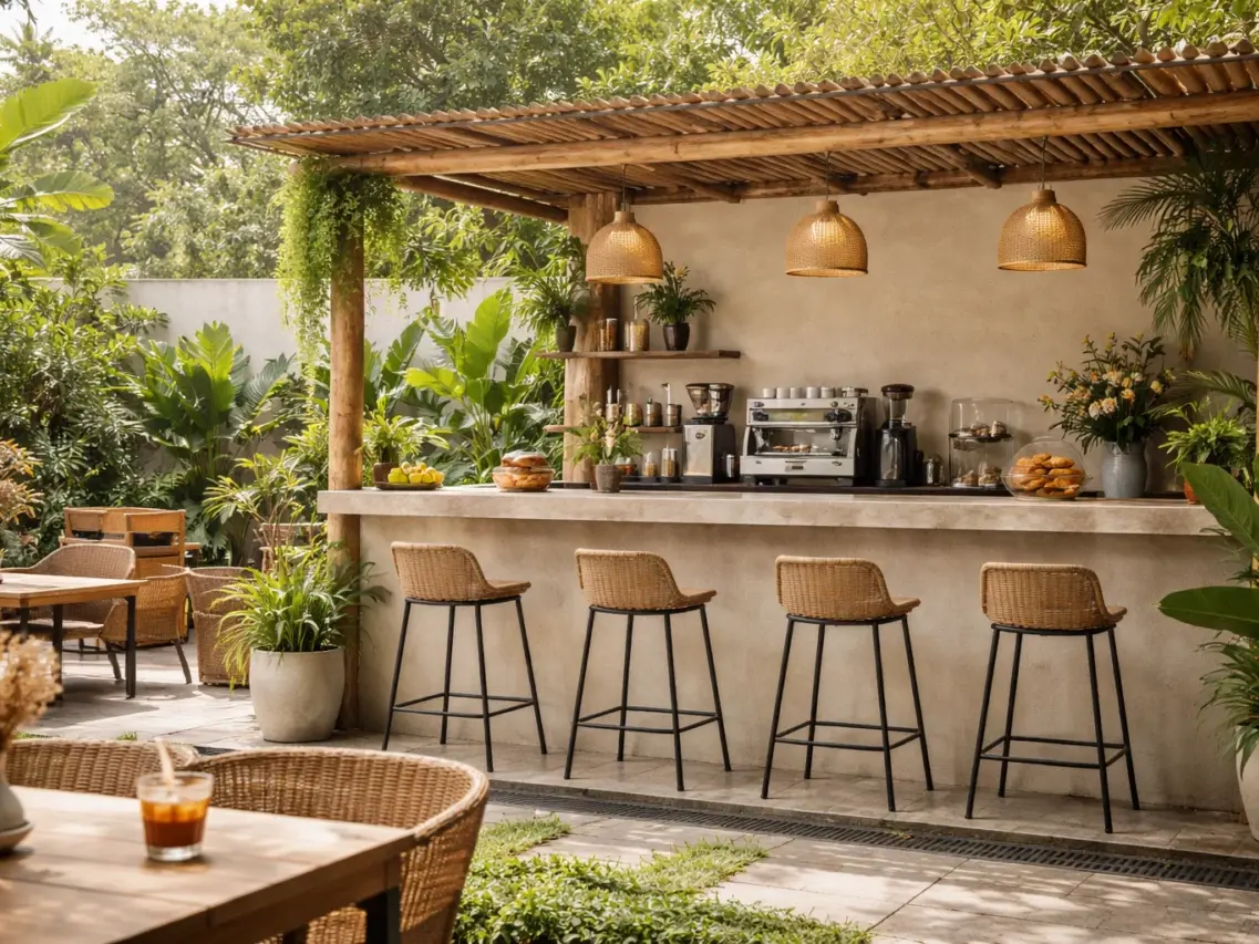 quầy cafe mang đi – hình ảnh Bluecons