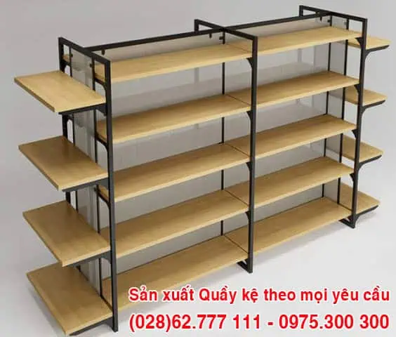 Kệ gỗ siêu thị