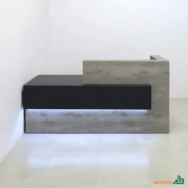 Quầy lễ tân đa dạng màu sắc