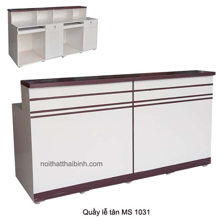 Quầy lễ tân bằng đá