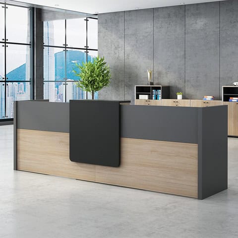 Quầy lễ tân bàn tiếp tân 3m