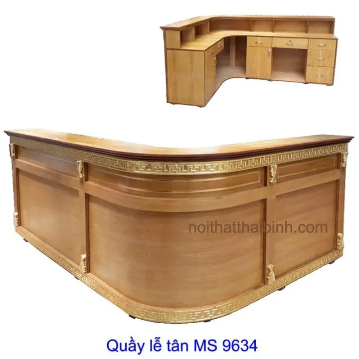 Quầy lễ tân đẹp