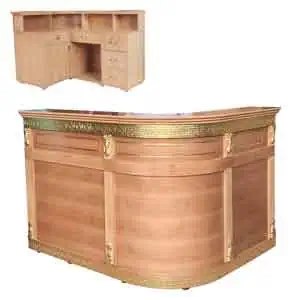 Quầy lễ tân sang trọng