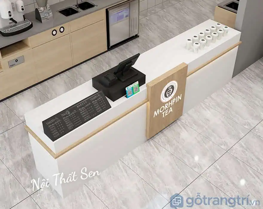 Quầy lễ tân cao cấp