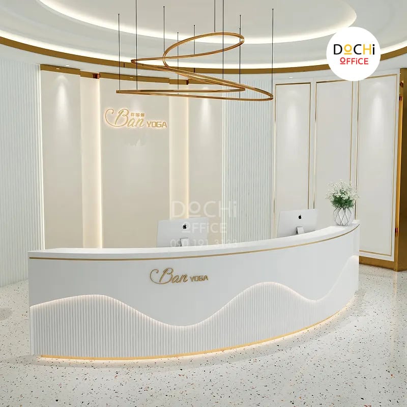 Mẫu quầy lễ tân