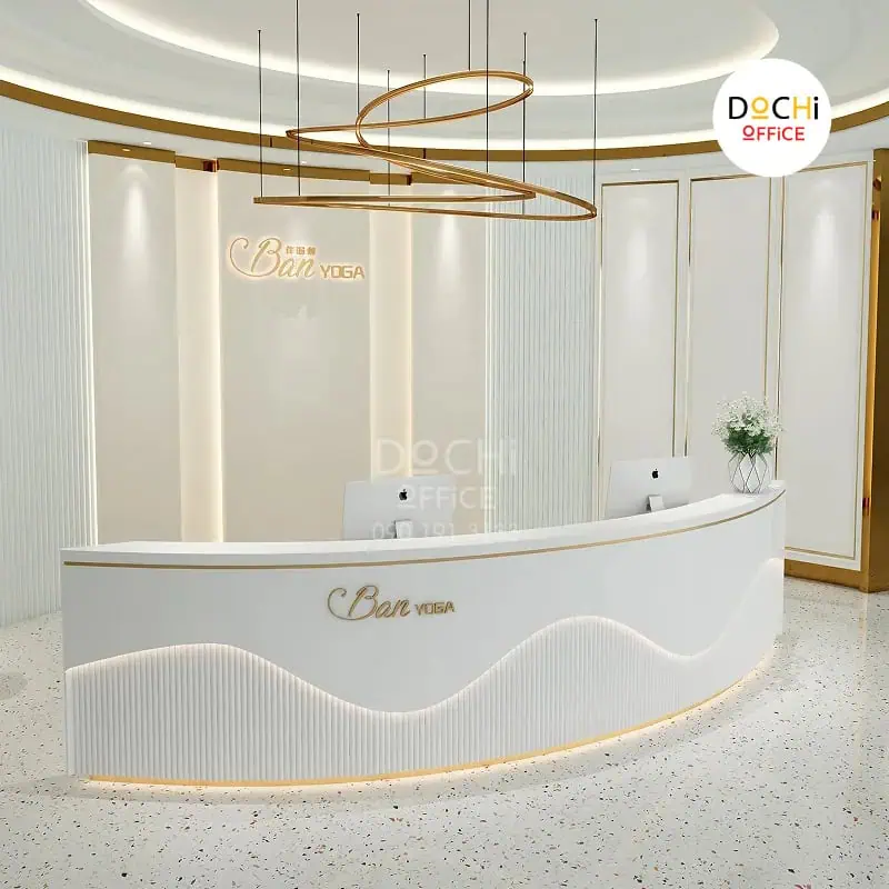Mẫu quầy lễ tân