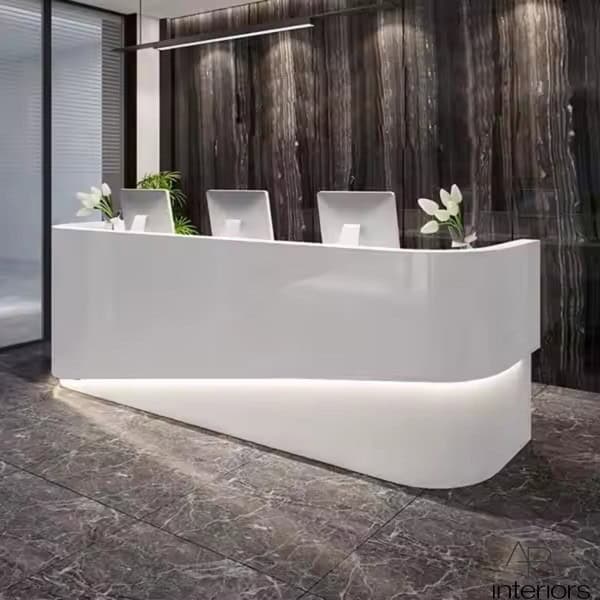 Quầy lễ tân hiện đại