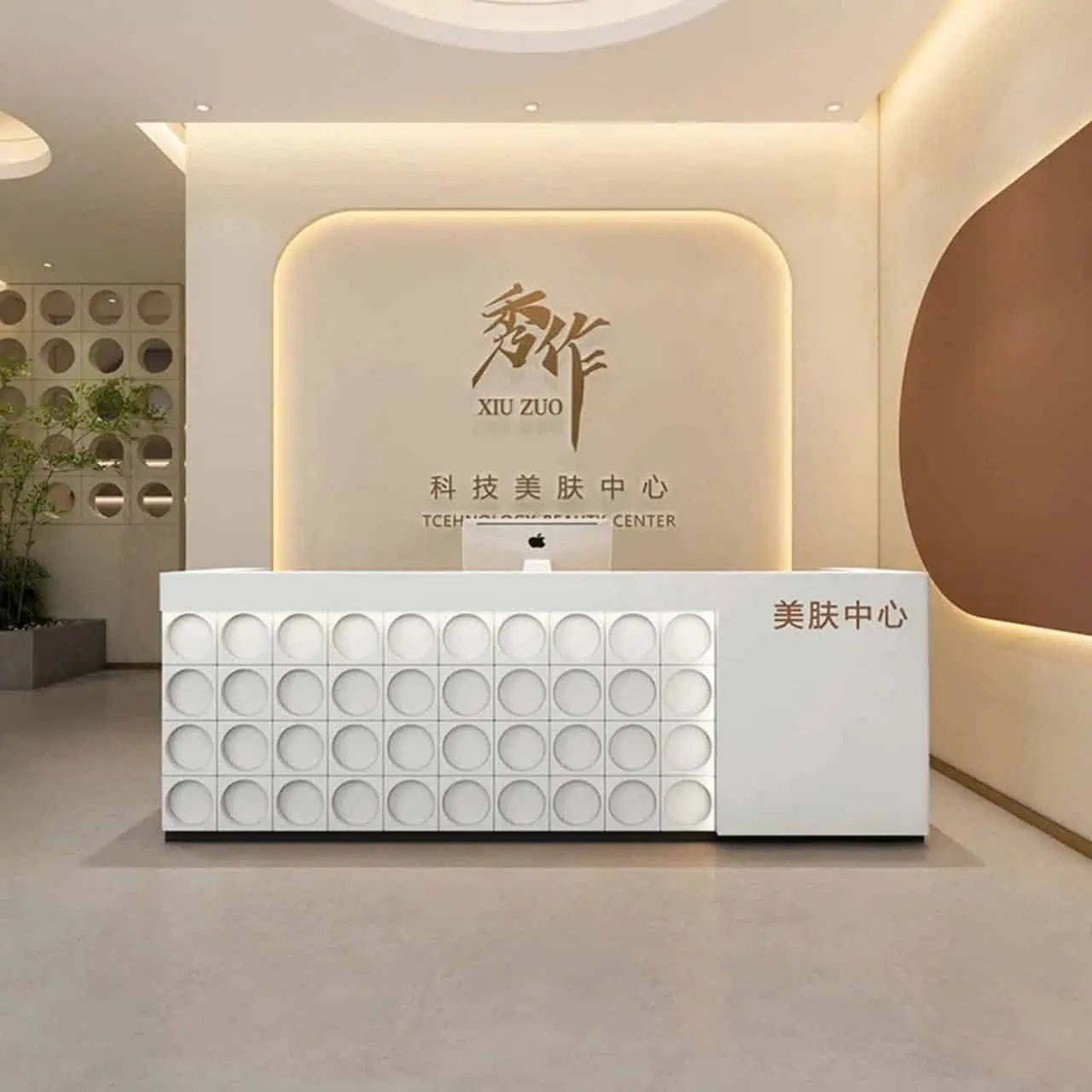 Quầy lễ tân chuyên nghiệp