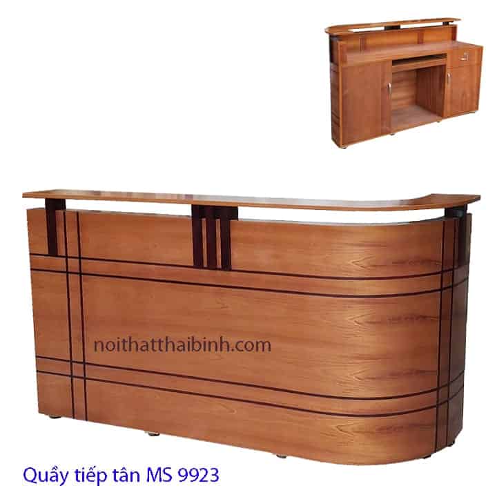 Bảng giá quầy lễ tân hiện đại