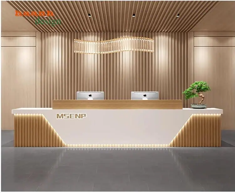 Quầy lễ tân hình chữ L