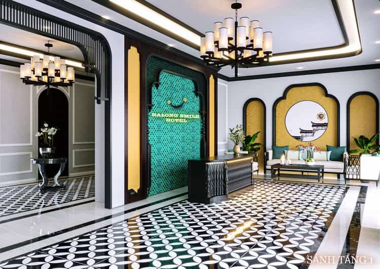Mẫu quầy nhỏ gọn