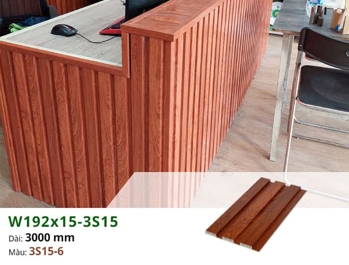 Quầy lễ tân showroom