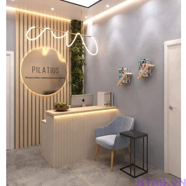 Quầy lễ tân trang nhã
