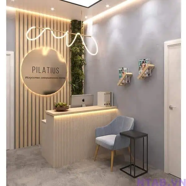 Quầy lễ tân trang nhã