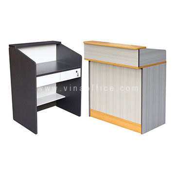 Bàn quầy lễ tân nhỏ gọn
