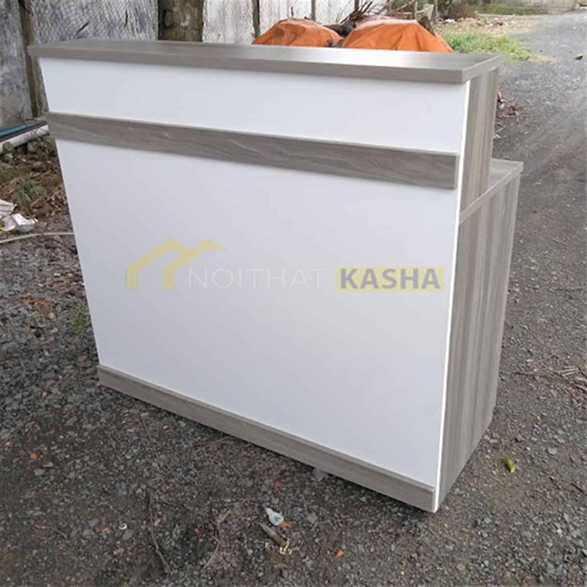 Quầy lễ tân nhỏ gọn đơn giản