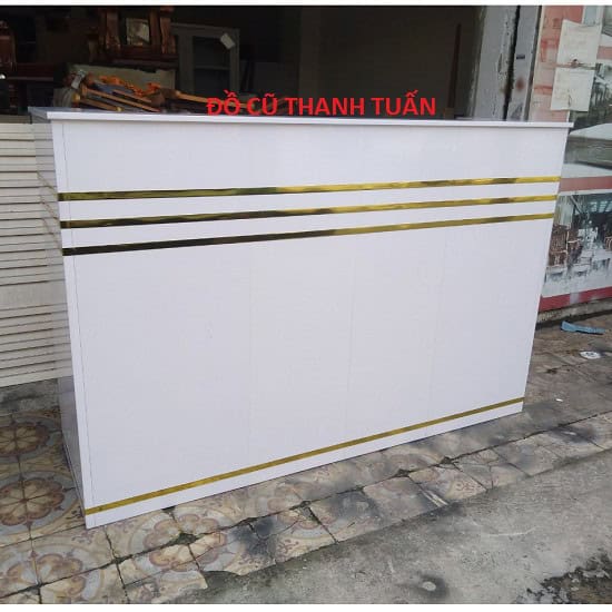 Quầy lễ tân nhựa Đài Loan sang trọng