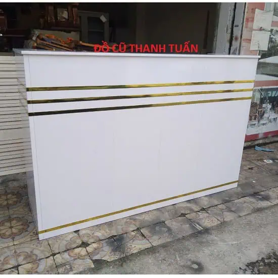 Quầy lễ tân nhựa Đài Loan sang trọng