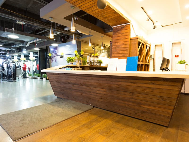 Thiết kế quầy tiếp đón 5