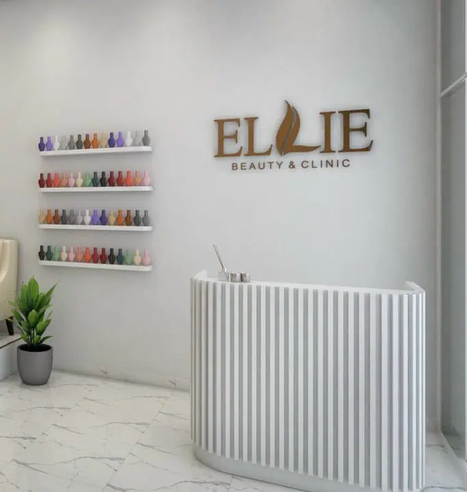 Quầy lễ tân spa thiết kế độc đáo