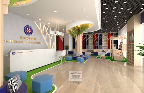 Thiết kế hiện đại cho bàn lễ tân