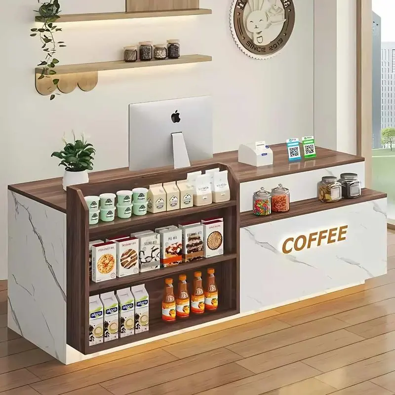 Quầy order gỗ công nghiệp