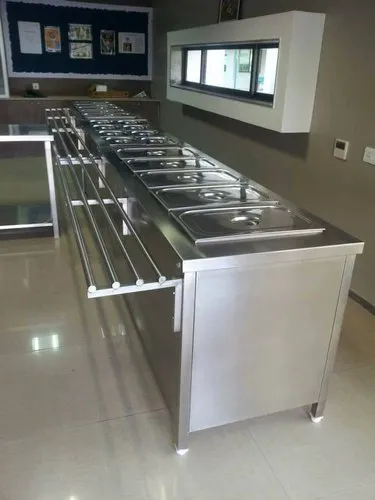 Những mẫu quầy pha chế inox cho quán ăn hiện đại
