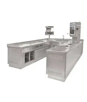 Quầy pha chế inox cho quán ăn đẹp và sang trọng