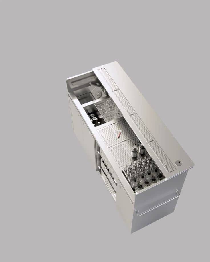 Thiết kế quầy pha chế inox giá rẻ hiện nay