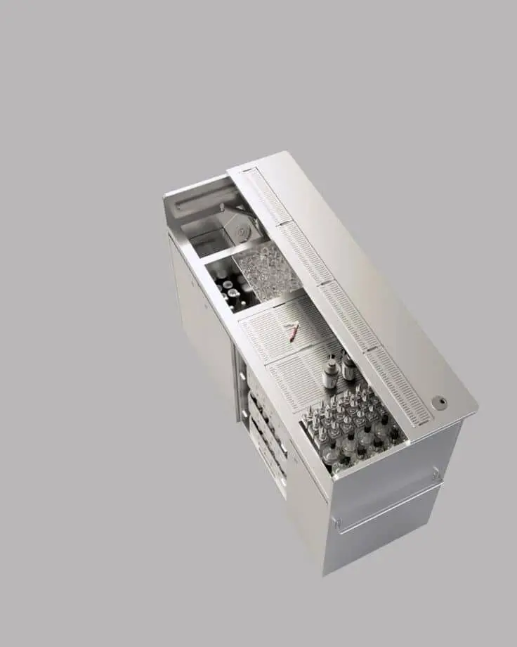 Thiết kế quầy pha chế inox giá rẻ hiện nay
