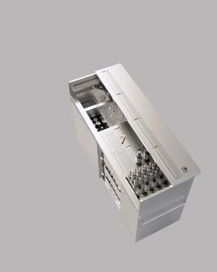 Thiết kế quầy pha chế inox giá rẻ hiện nay