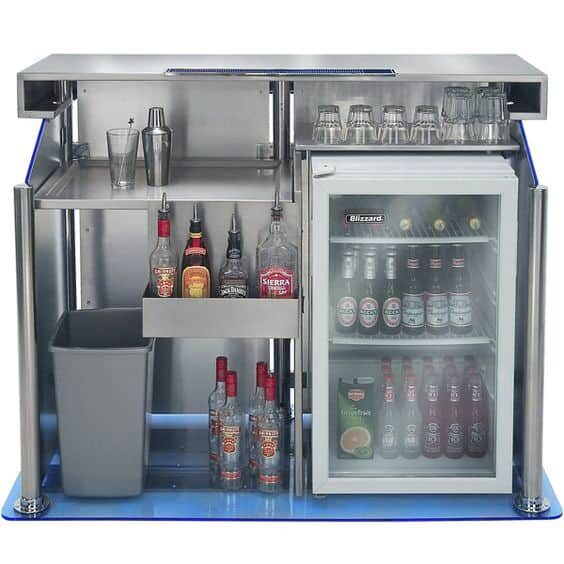 Mẫu quầy pha chế inox giá rẻ đẹp và bền hiện nay