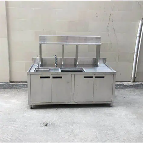 Những mẫu quầy pha chế inox nhỏ gọn