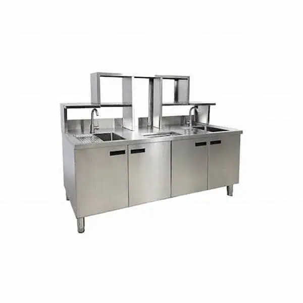 Những mẫu quầy pha chế inox nhỏ gọn