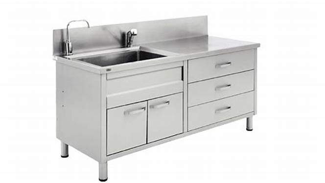 Quầy Pha Chế Inox Nhỏ Gọn Chất Lượng Cao, Giá Cả Phải Chăng 8 Quầy pha chế inox nhỏ gọn có ngăn kéo