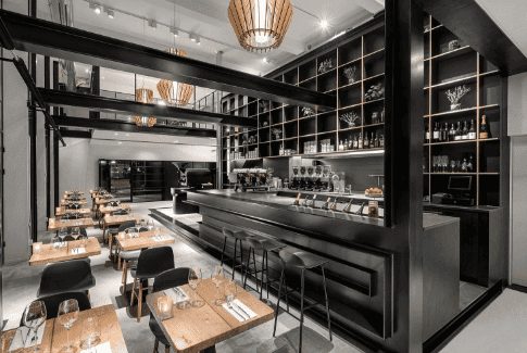 Quầy pha chế khung sắt 5 quầy pha chế khung sắt sang trọng