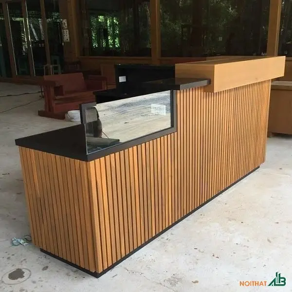 quầy pha chế mặt đá cao cấp