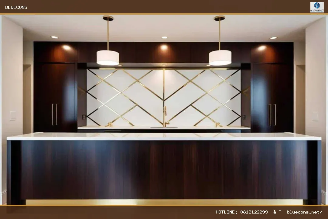 Quầy pha chế quán bar – hình ảnh Bluecons