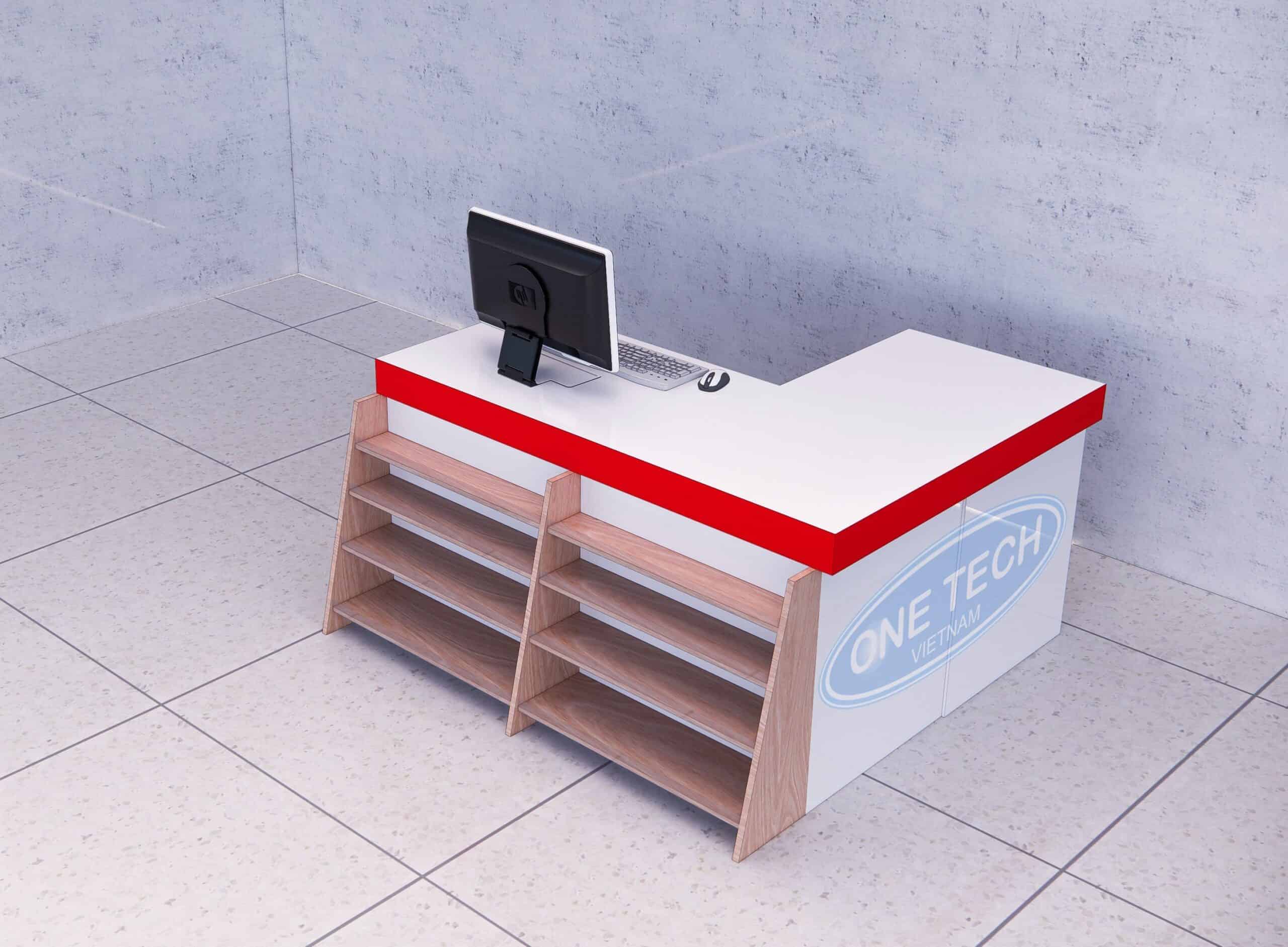 Quầy Thu Ngân Đẹp Tại TP.HCM – hình ảnh Bluecons