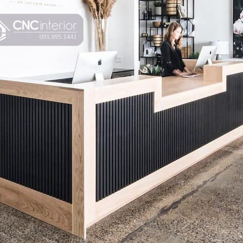 Quầy thu ngân hiện đại và tiện lợi