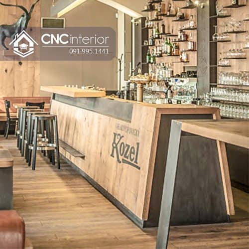 Mẫu quầy thu ngân hiện đại